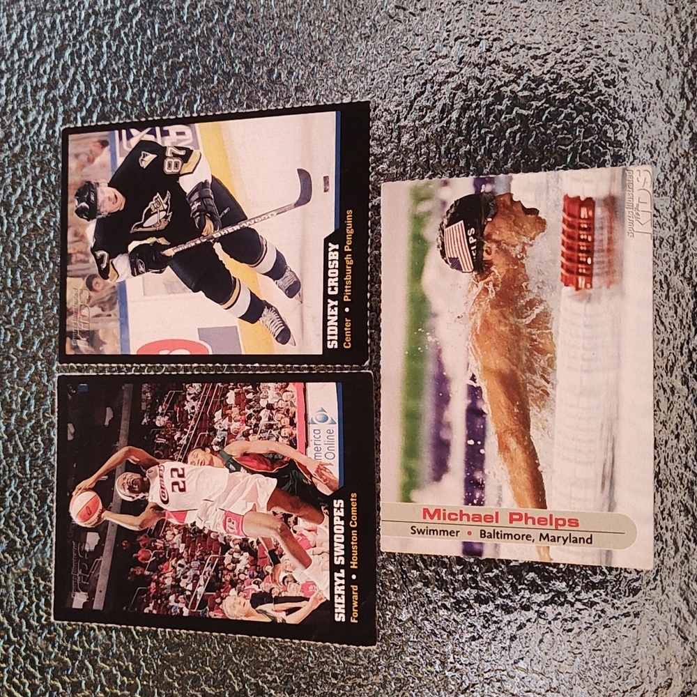 Sports Illustrated Kids Trading Cards - Bag 30 - Set of 3 - GUC